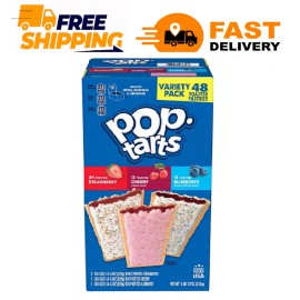 Pop-Tarts Frosted Variety Pack, 48 ct.