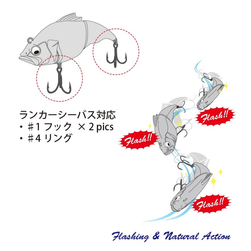 Mega Bath (Megabass) Lure vatalion SW (ヴxatarion SW) GG gurikinkonosiro