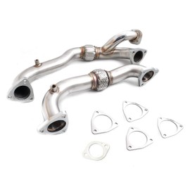 2008-2010 Ford 6.4 Powerstroke Heavy Duty Up Pipe Set F250 F350 F450