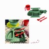 Dulton M&B Kids Plate Set Helicopter K915-1274H Tray: Height 12.5