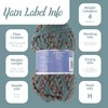 JubileeYarn Fishnet Pom Pom Yarn - 100g/Skein - 3 Skeins