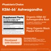 Physician's Choice KSM-66 Ashwagandha 1000mg – 5% Withanolides, Vegan Capsules