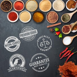 Fresh Finest Ground Cinnamon - 12.3oz (350G) - Premium Quality, Aromatic Spice for Culinary & Health Benefits, Securely Packaged