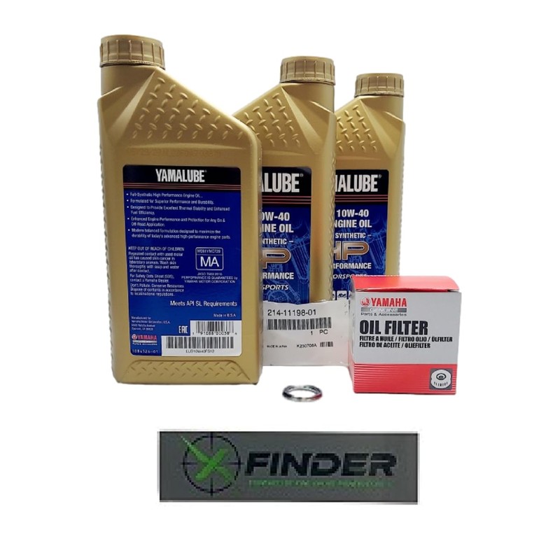 Yamaha Grizzly 700 (2007-2015)(2019-2024) all Models Oil Filter Change Kit