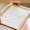 QTLCOHD 10 Pcs 5 Size Paper Making Screen Wooden Screen