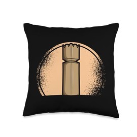 Kubb Swedish Lawn Game Player Viking Chess Gamer Athlete Throw Pillow