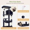 Globlazer Cat Tree Tower with Scratching Post for Indoor Cats,