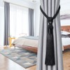 Pretty Jolly 2 Pack Long Tassel Curtain Tiebacks Handmade Braided