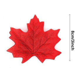 EchoDone 600PCS Artificial Maple Leaves Decorations Autumn Fall Leaves for Thanksgiving Autumn Leaf Wedding Party