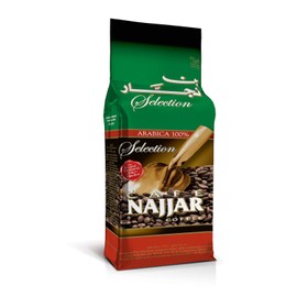 Café Najjar, Turkish Coffee with Cardamom, 450 Gr, 100% Arabica Coffee Beans, Ground Coffee, Dark Roast, Lebanese Coffee, Arabic Coffee, Coffee Beverages, Works with Turkish Coffee Machine. (1)