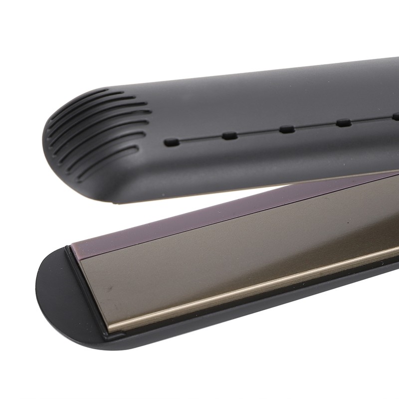 Electric Hair Straighter Silicone Strip Straightening Curling Hair Styling Flat