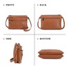 MINICAT Treble Pockets Small Crossbody Purse Cell Phone Purse Shoulder