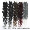 18Inch Wavy Senegalese Twist Crochet Hair Braids Wavy Ends Synthetic