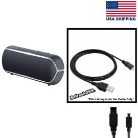 Unbranded Sony SRS-XB22 Portable Bluetooth Speaker USB Cable Transfer Cord Replacement