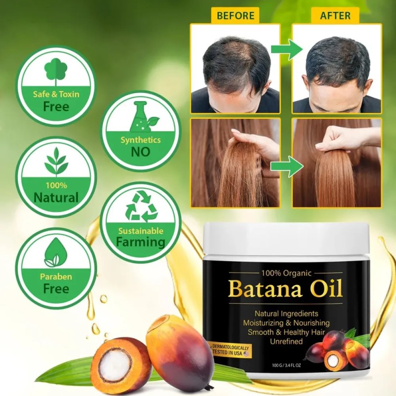 Aceite De Batana Para Crecimiento Y Caída Del Cabello 120g