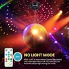 3-15 RPM Disco Ball Motor with Remote, Light Up Rotating