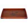 Large Wood Serving tea Water Drinks Tray Wooden Breakfast Tea