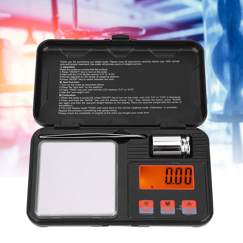 200g 0.01g High Accuracy Portable LCD Display Mini Electronic Digital