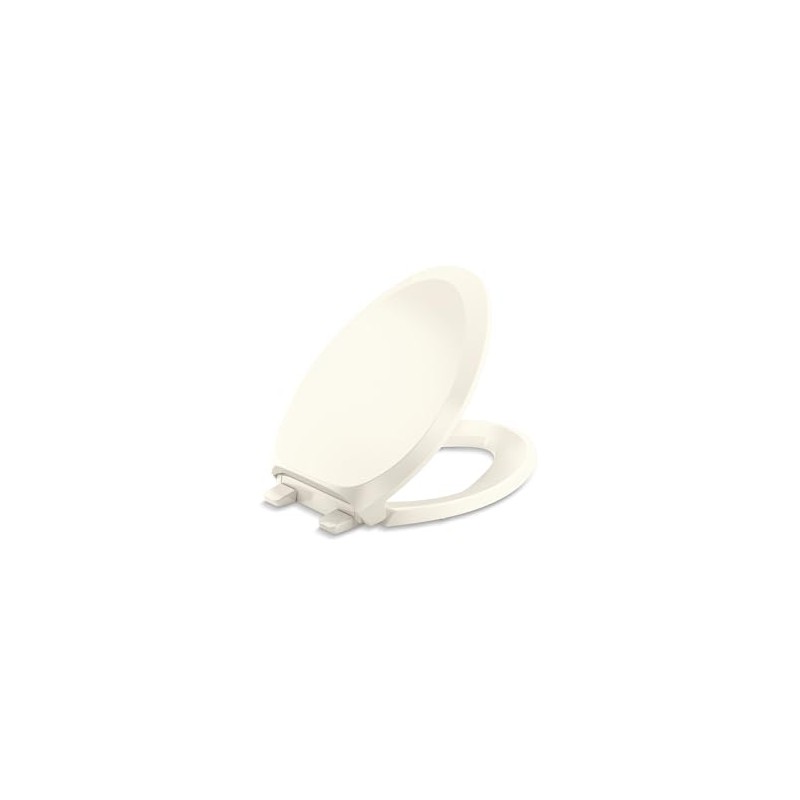 KOHLER French Curve Ready Latch Quiet-Close Elongated Toilet Seat