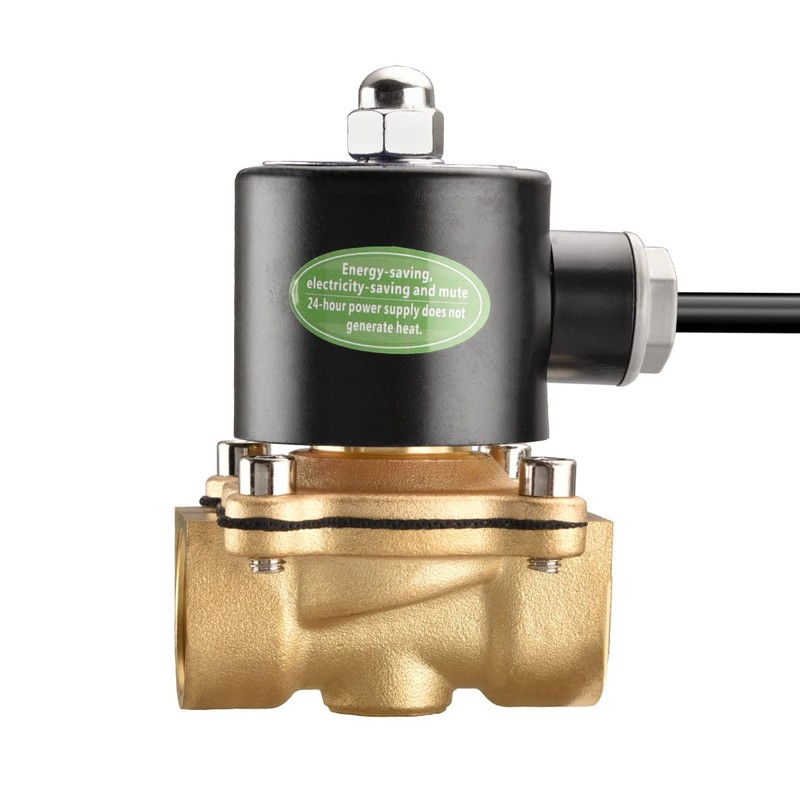 Heschen Brass Electric Solenoid Valve 2W-200-20J 3/4 Inch AC220V Direct
