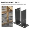 4" x 4" Inch Universal Post Base Fence Post Anchor