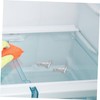 DOITOOL Aluminum Freezer Shelf Clips 10pcs Fridge Shelf Holder Refrigerator