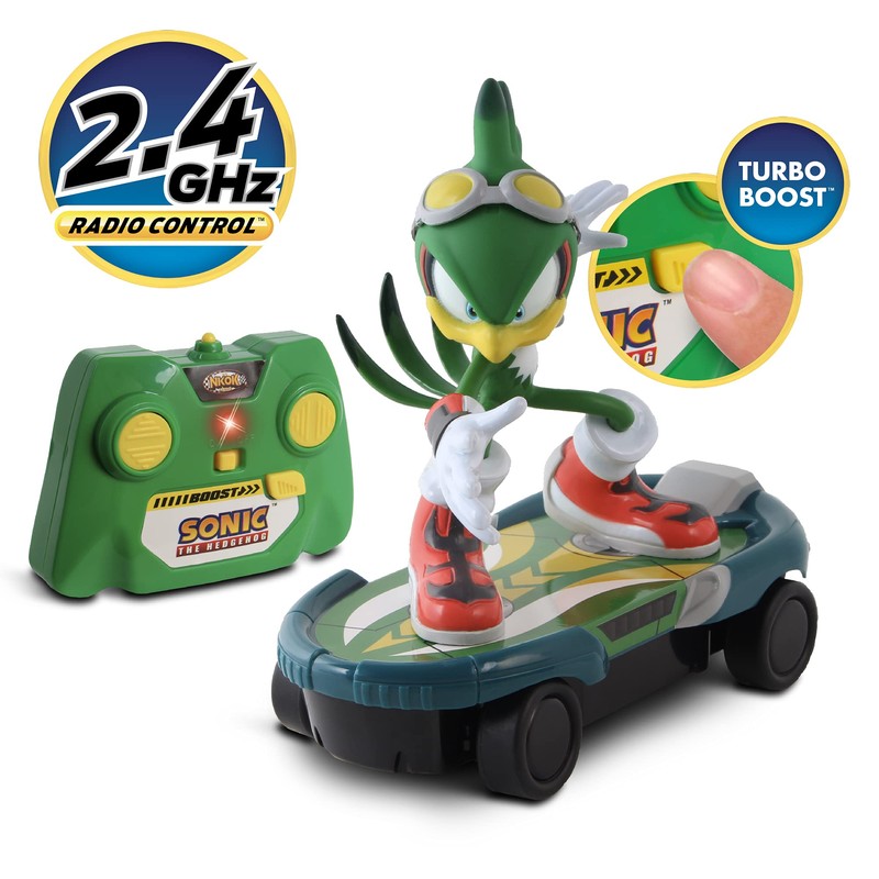 NKOK Sonic Free Rider R/C Skateboard - Jet, The Hawk;