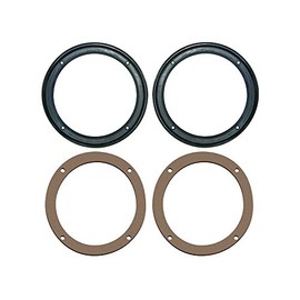 Auto Krafters Compatible/Replacement For LH RH Lens Mounting Pads Taillight Gaskets Kit 1964-65 Falcon Futura Sprint Ranchero (EBC4DZ-13420KT)