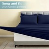 BYSURE 6 Pieces Stretch King Size Sheets Set, Super Soft
