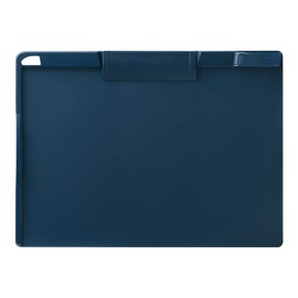 Sonic CB-5254-K Clipboard, A4 Horizontal Type, Antibacterial Type, Navy