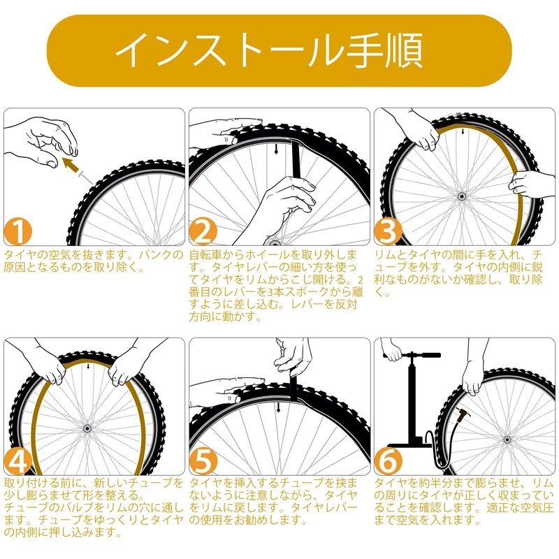 2pcs 29 inch Bicycle Inner Tube US Valve 32mm, Compatible