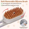 Cat Steam Brush for Shedding, 4 in 1 Cat Steamy