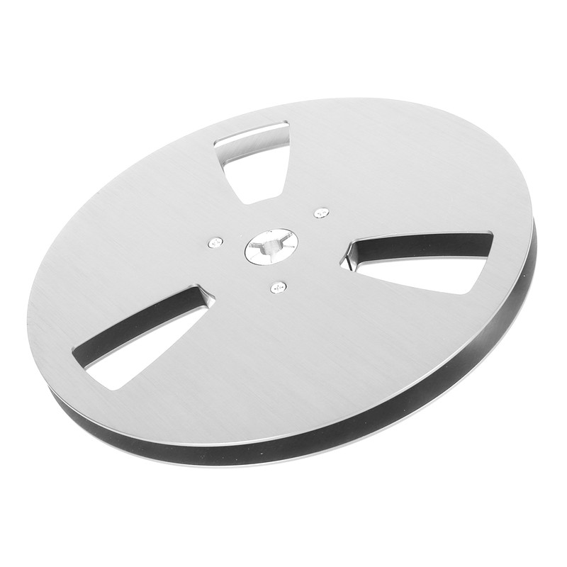 1/4 7 Inch Empty Tape Reel Aluminum Alloy 3 Hole