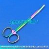 ODM Multi Titanium Color Rainbow Metzenbaum Scissors 5.5" Curved Stainless