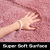 Awaytail Round Fluffy Rug 4FT Blush - Super Soft Circle