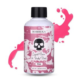 BOBISUKA Pink Liquid Texture Face and Body Paint Washable