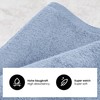 Pack of 2 Terry Bath Towels Set 70 x 140