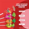 Colombina Bon Bon Bum Lollipops w/Bubble Gum Center, Strawberry Flavor,