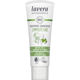 lavera Complete Care Toothpaste Without Fluorure, 5 Times More Protection, Organic Plant Active Ingredients, Echinacea Organic & Calcium, Vegan, Natural Cosmetics, 75 ml