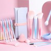 docolor Set de Brochas de Maquillaje 16 Piezas con Bolsa,