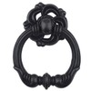 MuDuJia 10-Pack Antique Black Vintage Look Drawer Pulls 2.2" Diameter