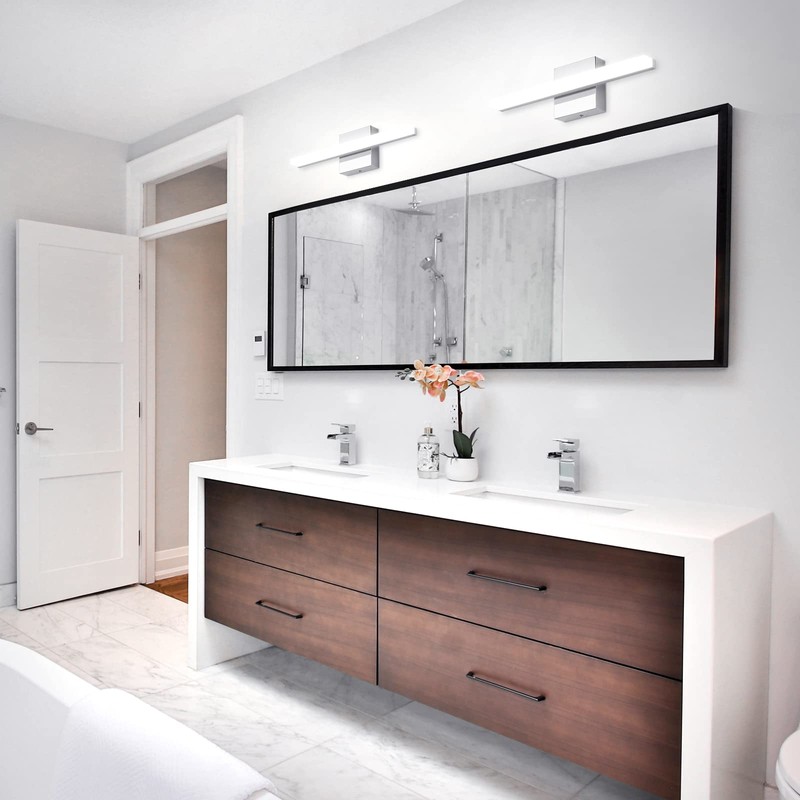 Combuh Modern Bathroom Light Fixtures Over Mirror, 16 Inch IP44