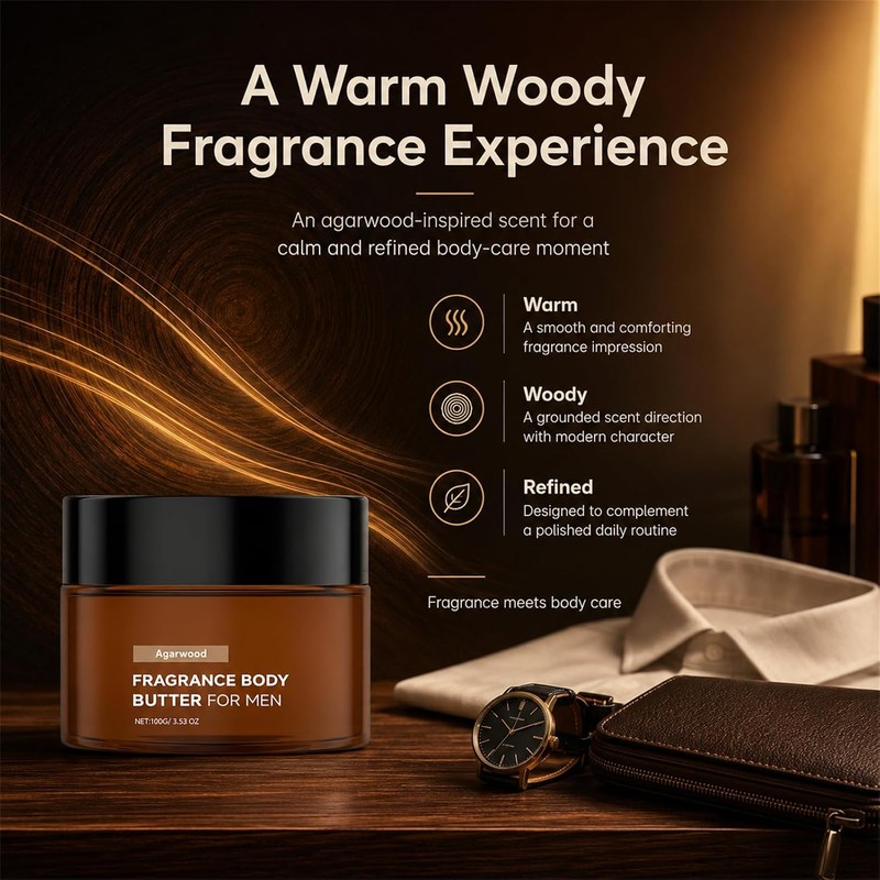 Pheromone Body Butter for Men, Hand & Body Lotion for