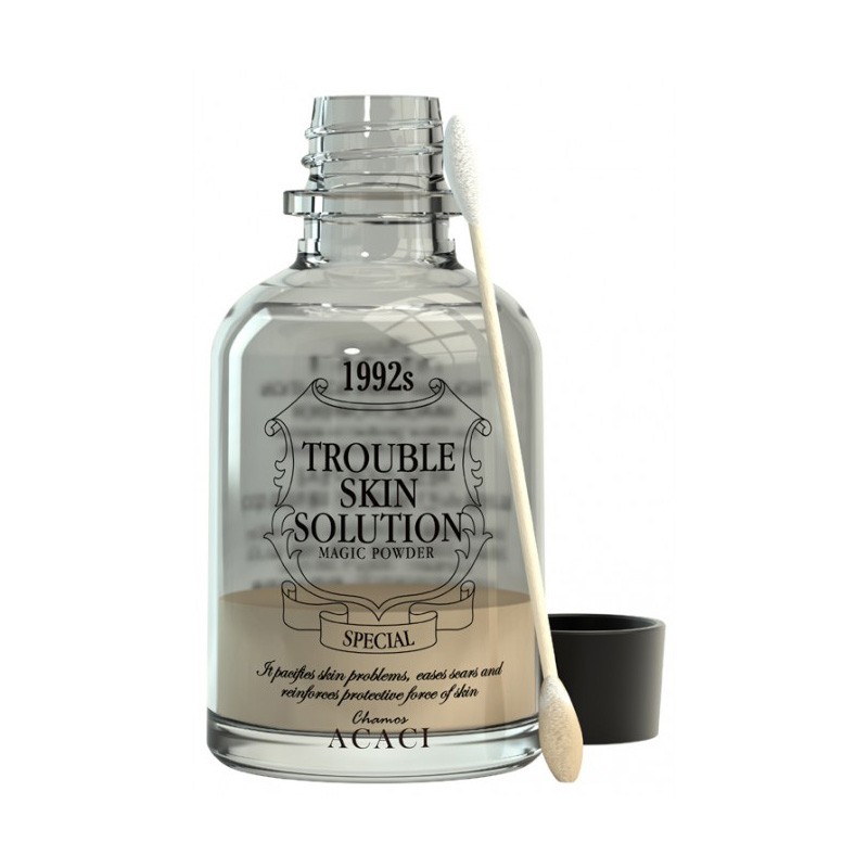 Chamos Trouble magic powder soothing serum sebum spot care allantoin