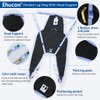 EHUCONELDEX Universal Divided Leg Sling with Head Support for Patient