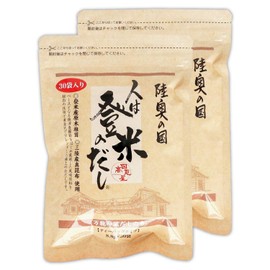 (Set of 2) Hidaka Miya Hitoha Tome Dashi, 30 Bags, Dashi Pack, Tea Bag Type, Made with Domestic Ingredients, Japanese Style Spices, Seasoning, Dashimoto, 0.3 oz (8.8 g) x 30 Bags x 2 Pieces)