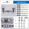 HEIGHTEN 130/120/115mm Reel Handle for Shimano Daiwa Abu Garcia Compatible