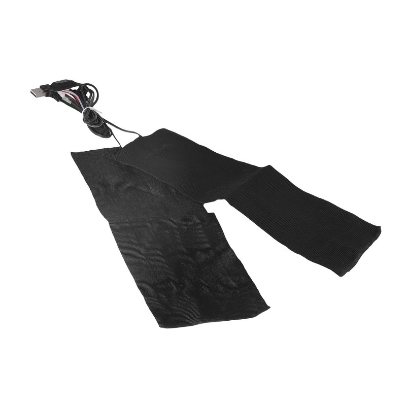 Electric Heating Pad 3 Temperature Adjustable 2pcs Cloth USB Clothing