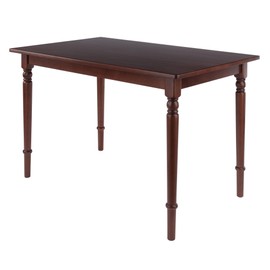 Winsome Ravenna Dining Table for 6 People, 47" Rectangular Kitchen Table, Walnut