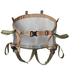 HYIUNOVA Tree Saddle for Saddle Hunting, Ultralight 2.2 lb Breathable Mesh, Adjustable Waist & Leg Straps, Up to 300 lb Capacity, Bridge Rope & Dump Pouch Included